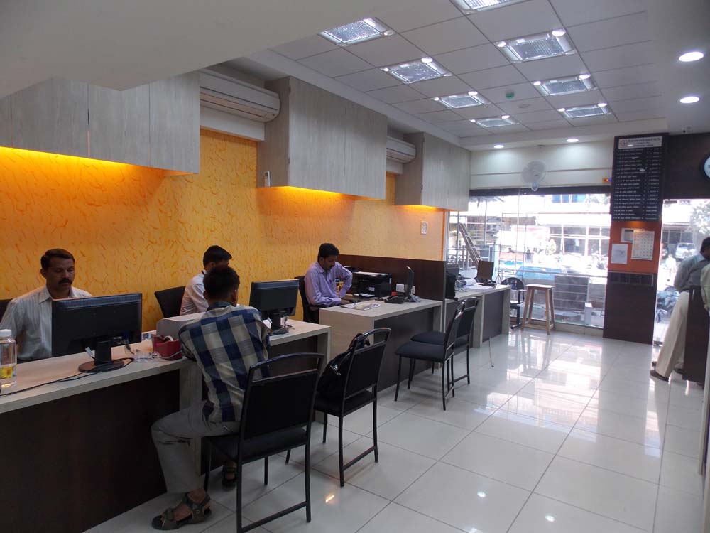 Interior Design of KJSB Bhosari Branch by Interior Designer Dhole and Associates