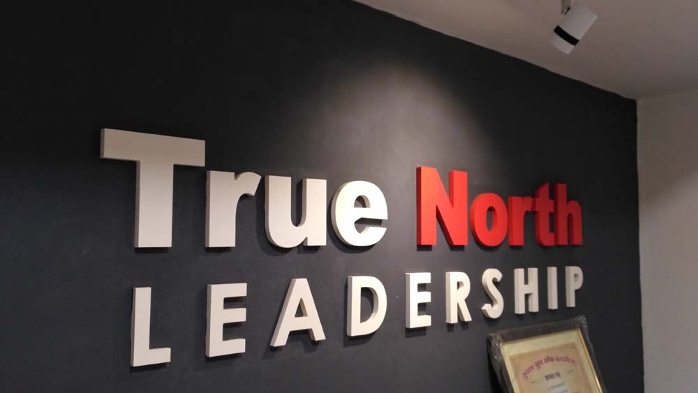 Interior Design of True North Leadership by Interior Designer Dhole and Associates